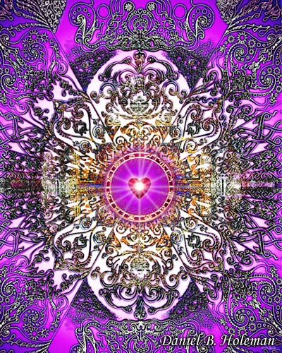Картина Дэниэла Хоулмэна - Purple Heart