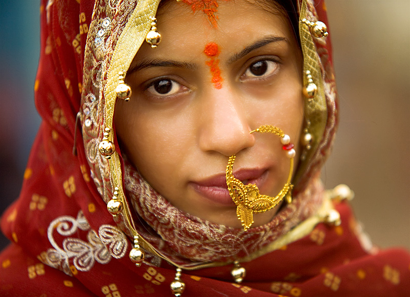 Индия в лицах. Индуистская невеста из Варанаси. Фото