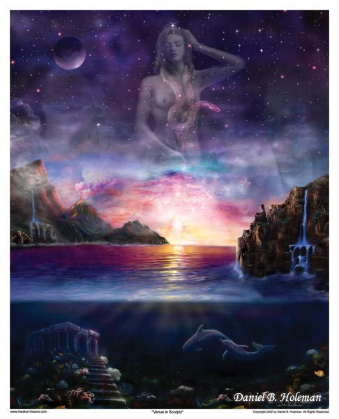 Картина Дэниэла Хоулмэна - Venus In Scorpio