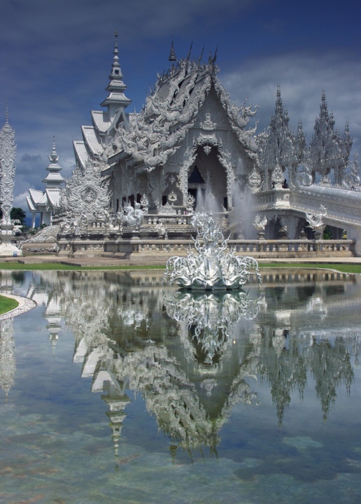  Ват Ронг Кхун (Белый храм), Таиланд. Фото