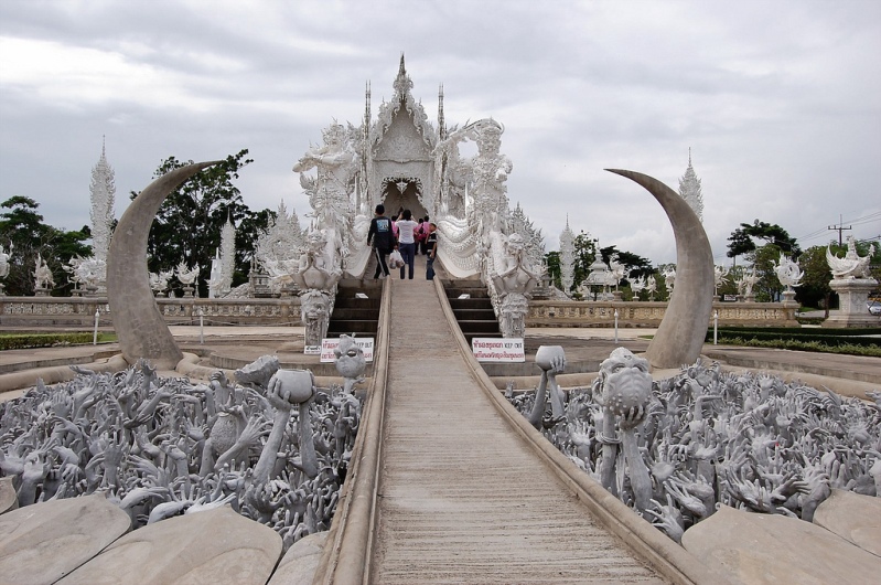 Ват Ронг Кхун (Белый храм), Таиланд. Нарака. Фото