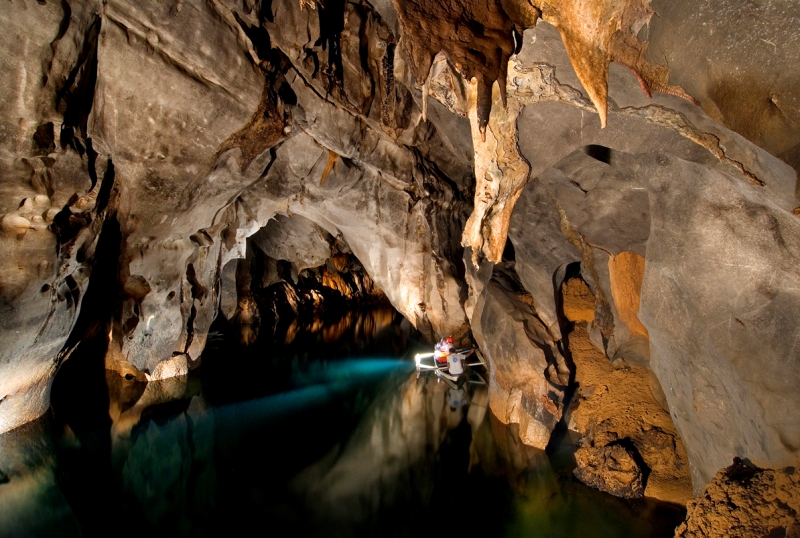 Подземная река Пуэрто-Принсеса (Филиппины). Фото / Puerto Princesa Subterranean River National Park. Photo