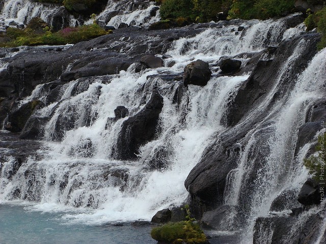 Водопад Храунфоссар 08