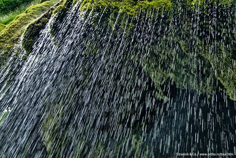  Водопад Байлович Сиге в национальном парке Дурмитор. Фото