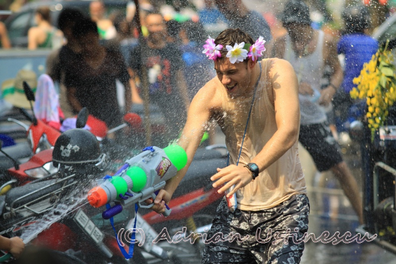 Празднование Нового года в Таиланде. Сонгкран. Фото