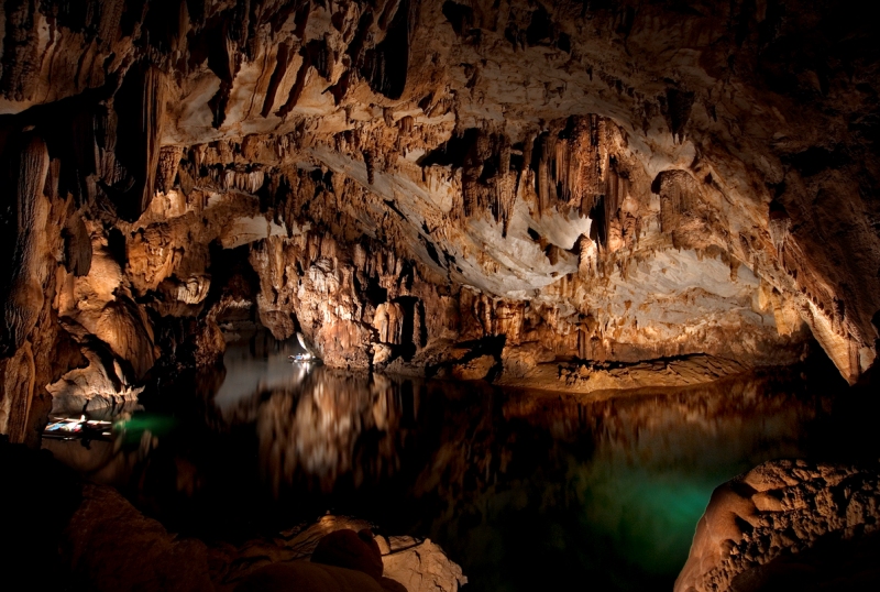 Подземная река Пуэрто-Принсеса (Филиппины). Фото / Puerto Princesa Subterranean River National Park. Photo