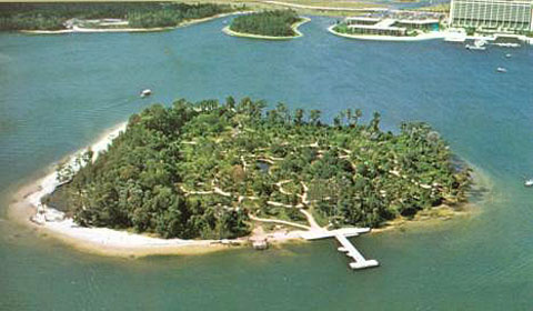 Остров открытий в Диснейленде во Флориде. Фото