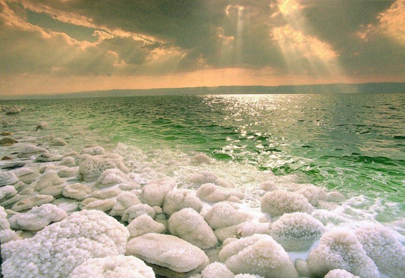 Мертвое море. Израиль. Фото