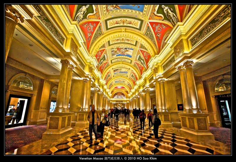 Венецианское казино в Макао. Удивительные отели мира. Фото