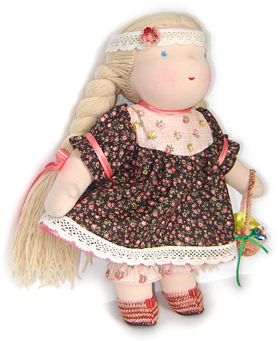 Вальдорфская кукла. Фото / Waldorf doll. Photo