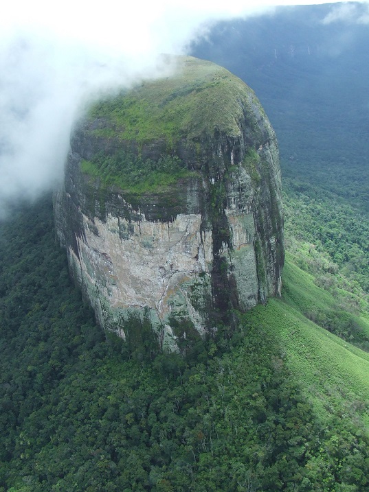 Столовые горы (тепуи) в Венесуэле. Фото