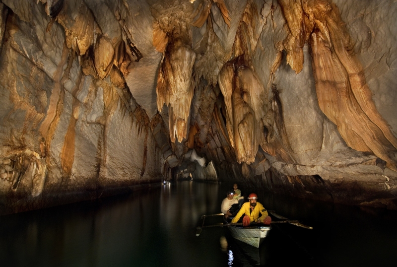  Подземная река Пуэрто-Принсеса (Филиппины). Фото / Puerto Princesa Subterranean River National Park. Photo