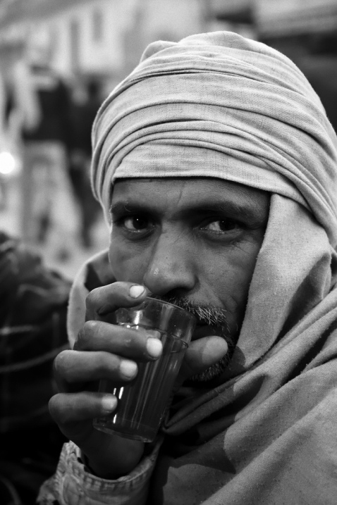 Индия в лицах. Черно-белый фотопортрет индийца