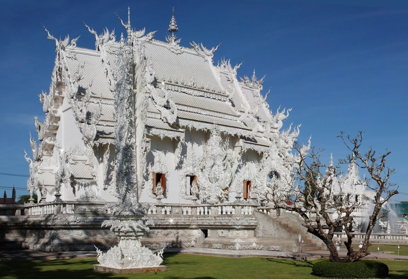  Ват Ронг Кхун (Белый храм), Таиланд. Фото
