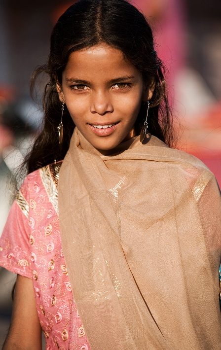 Индия в лицах. Девушка из Джодхпура. Фото