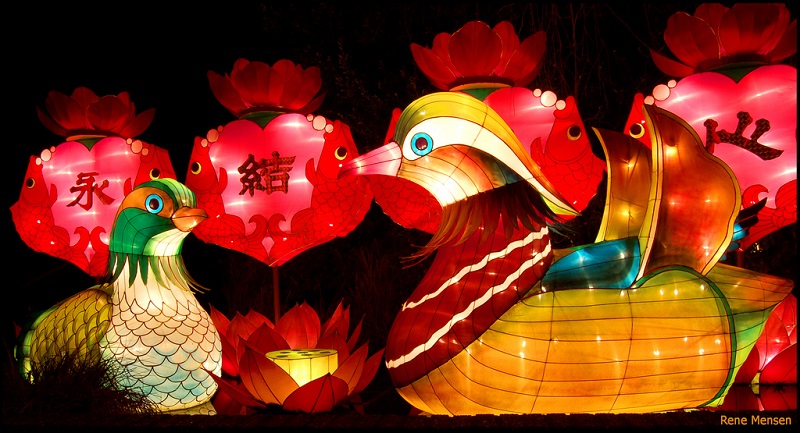 Праздник фонарей в Китае. Фото