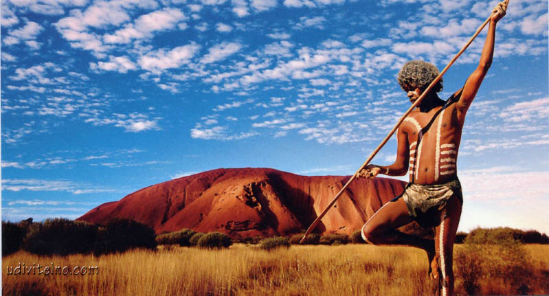 Скала Улуру (Айерс Рок),  Австралия. Фото /Uluru (Ayers Rock), Australia
