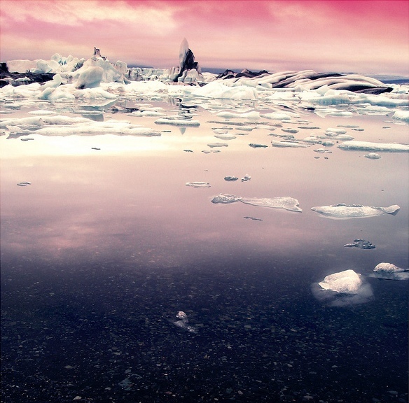 Ледниковая лагуна Ёкюльсаурлоун. Фото