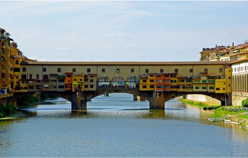 Золотой мост Понте Веккьо во Флоренции