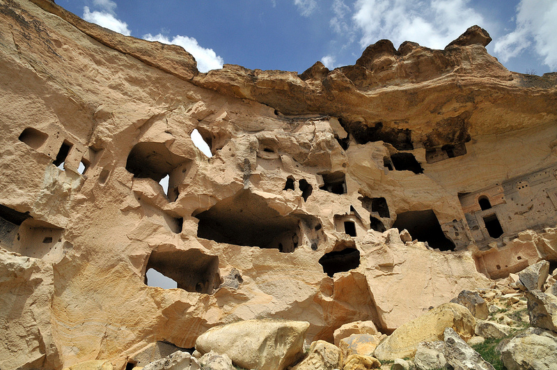 Скалы Каппадокии. Турция. Фото