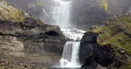 Водопад Оуфайруфосс в Исландии фото