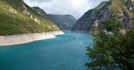 Река Тара в парке Дурмитор, Черногория (19 фото)