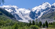 Ледник Мортерач, Швейцария