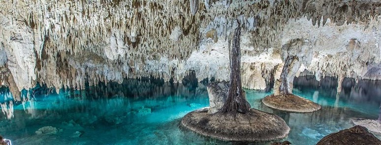 Самая длинная подземная река — Сак-Актун в Мексике