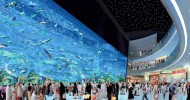 Гигантский аквариум в Японии