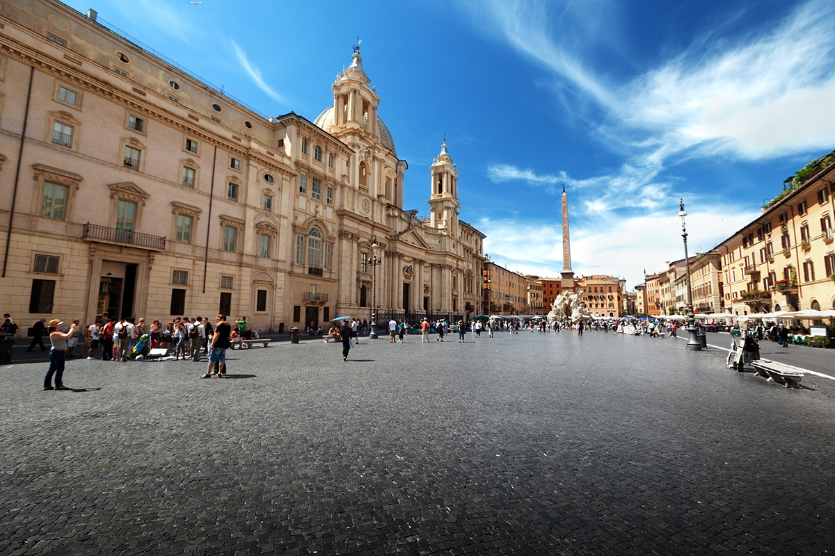Piazza Navona, Rome. Italy.
